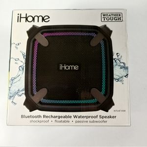 iHome Bluetooth Rechargeable Waterproof Speaker